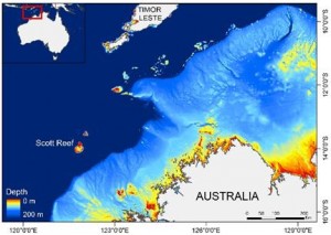 North west oceanic shoals map